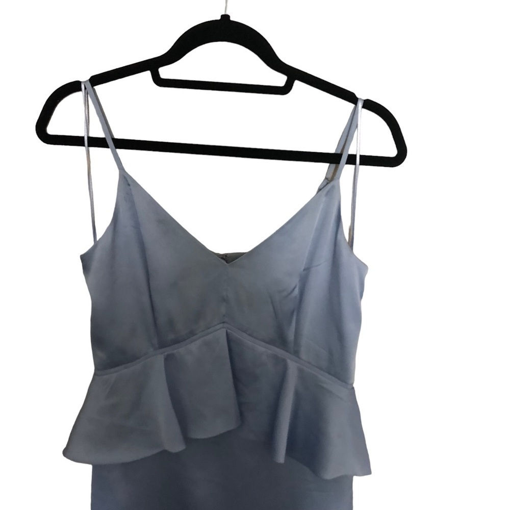 Banana Republic Peplum dress stain Silky blue - Picture 5 of 10